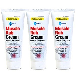 Ultra Strength Muscle Rub Cream - 3 Pack