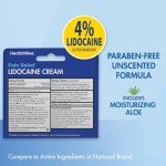 HealthWise Maximum Strength Lidocaine Pain Relief Cream