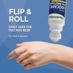 HealthWise 4% Lidocaine Roll-On Pain Relief