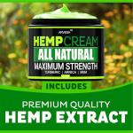 Hemp Pain Relief Cream with Turmeric & Arnica