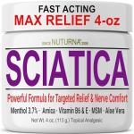 Maximum Strength Sciatica Pain Relief Cream - 4 Oz