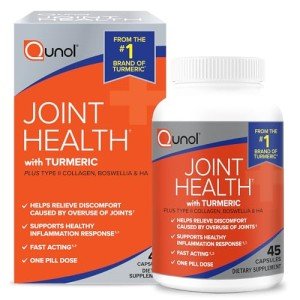 Qunol 5-in-1 Joint Pain Relief Supplement, 45 Count