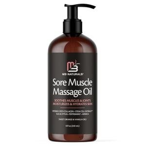 Arnica Muscle Relief Massage Oil with Collagen