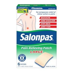 Salonpas Large Pain Relief Patches - 6 Count