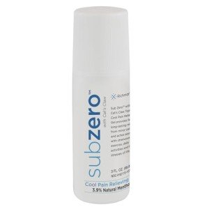 Sub Zero Cooling Pain Relief Roll-On Gel 3oz