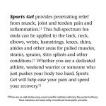 Nature's Way Sports Gel for Deep Muscle Relief