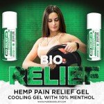 Fast Acting Hemp Pain Relief Gel - Menthol Roll-On