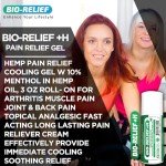 Fast Acting Hemp Pain Relief Gel - Menthol Roll-On