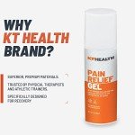 KT Health Pain Relief Gel Roll-On 3.0 oz