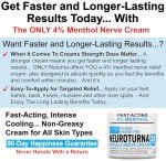 Powerful Neuropathy Relief Cream with Menthol & Arnica