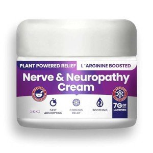 Plant-Powered Nerve Pain Relief Cream - 2.82oz