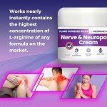 Plant-Powered Nerve Pain Relief Cream - 2.82oz
