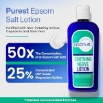 Soothing Epsom Salt Magnesium Pain Relief Lotion