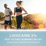 Curist 5% Lidocaine Cream for Pain Relief - 6 oz