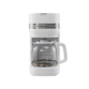 Hamilton Beach Ella 12-Cup Coffee Maker, Matte White
