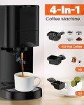 Dopetal 4-in-1 Coffee Machine with 1450W Power