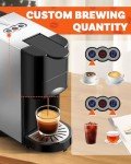 Dopetal 4-in-1 Coffee Machine with 1450W Power