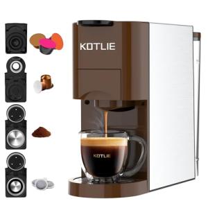 KOTLIE 19 Bar Espresso Coffee Machine 4-in-1
