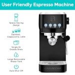 CASABREWS 20 Bar Espresso Machine with Steamer