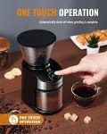 SHARDOR Electric Burr Coffee Grinder with Timer