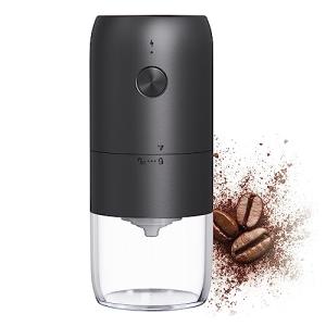 Automatic Portable Coffee Grinder with Burr and USB-C