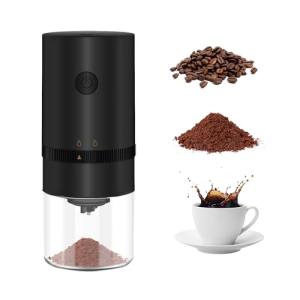 Mini Electric Burr Coffee Grinder with Adjustable Settings