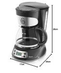 Swan Programmable Coffee Maker with Keep Warm 750ml