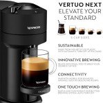 Nespresso Vertuo Next Automatic Coffee Machine - Black