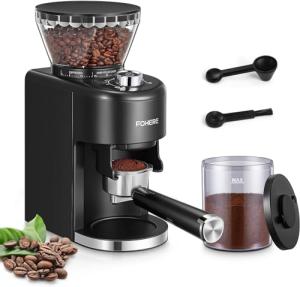 Electric Conical Burr Coffee Grinder with 35 Settings