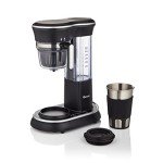 Swan Bean to Cup Coffee Maker with Travel Cup