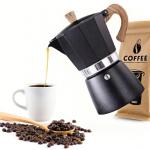 AIFUSI Stovetop Moka Pot for Espresso Brewing