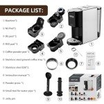 5-in-1 Espresso Coffee Machine for Capsules