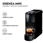 Nespresso Essenza Mini Coffee Machine, Black