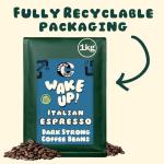 Italian Dark Roast Espresso Beans - 1KG