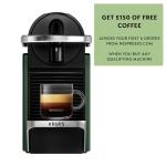 Nespresso Pixie Compact Espresso Machine - Dark Green