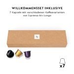 Nespresso DeLonghi Inissia Coffee Pod Machine - Black