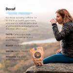 EXHALE Organic Decaf Coffee Beans, 450g