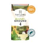 Taylors Rich Italian Ground Coffee, 200g Pack