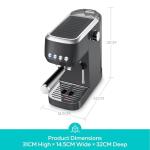 CASABREWS 20 Bar Espresso Machine with Steamer