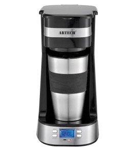 ARTECH Slim One Cup Coffee Maker with Mug