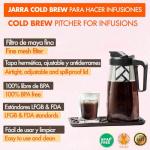 2L Cold Brew Coffee Maker Jug with Infuser