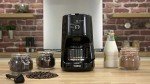 Tower Coffee Machine with Built-In Grinder, 0.6L