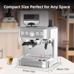 Aptliton Bean to Cup Coffee Maker with Grinder