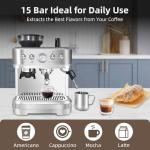 Aptliton Bean to Cup Coffee Maker with Grinder