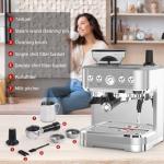 Aptliton Bean to Cup Coffee Maker with Grinder