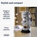 De'Longhi Dedica Traditional Espresso Machine - Silver