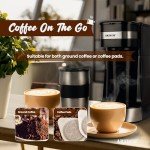ARTECH Slim One Cup Coffee Maker with Mug