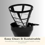 Hamilton Beach 12-Cup Coffee Maker, Matte Black