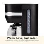 Hamilton Beach 12-Cup Coffee Maker, Matte Black