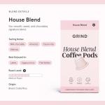 Grind House Blend Coffee Pods - 100 Pack